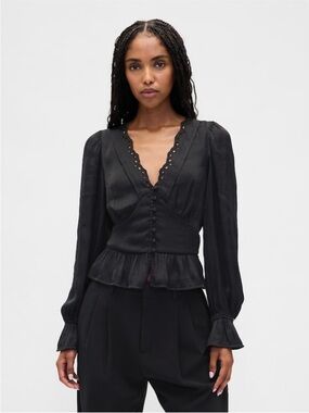 Gap Satin Blouse